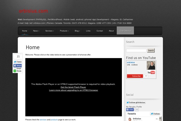 orbisius.com site used Extra-child-theme-01