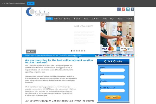 Site using Vertical News Scroller plugin
