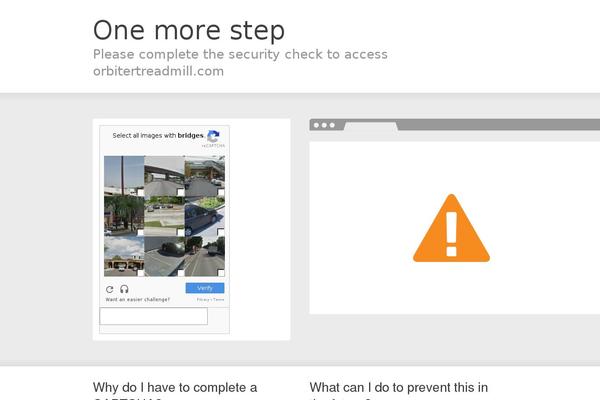 orbitertreadmill.com site used Duena