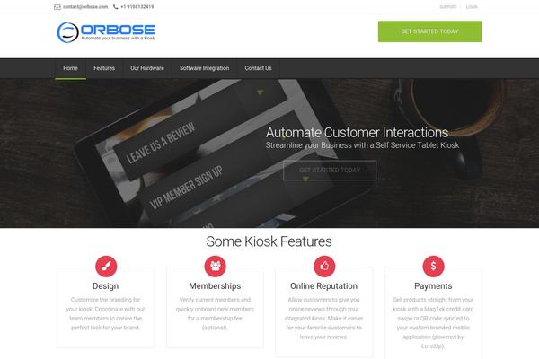 Florida theme site design template sample