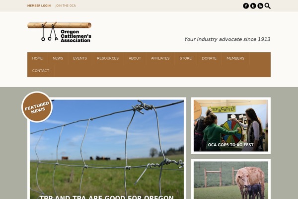 orcattle.com site used Oca