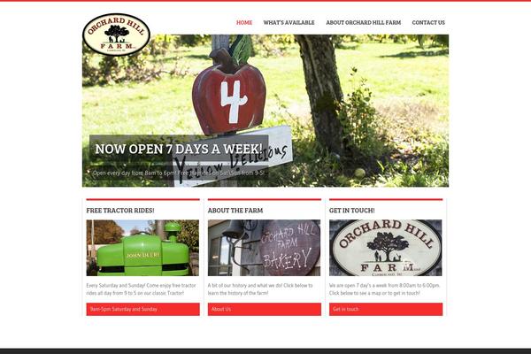BBQ theme site design template sample