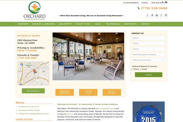 Site using font-resizer plugin