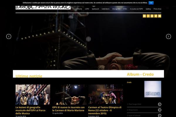 orchestrapiazzavittorio.it site used Opv