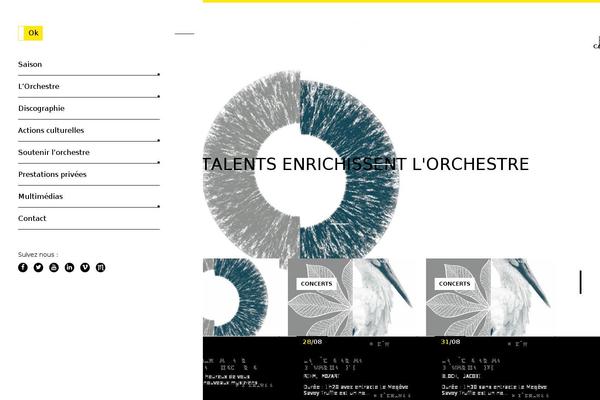 orchestrepayssavoie.com site used Odpds
