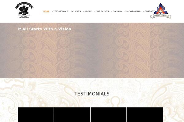 Patti theme site design template sample