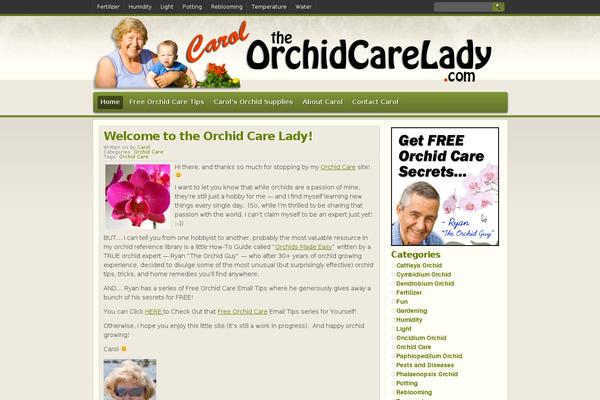 orchidcarelady.com site used Evenflow