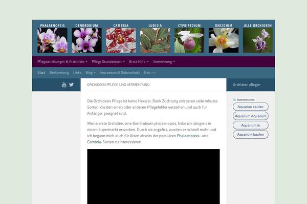 Huemanchild theme site design template sample