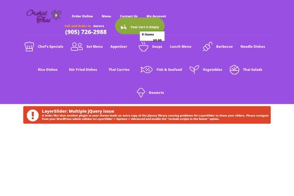 Pizzaro theme site design template sample