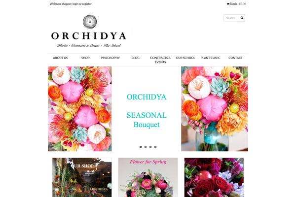 orchidya.com site used Humbleshop