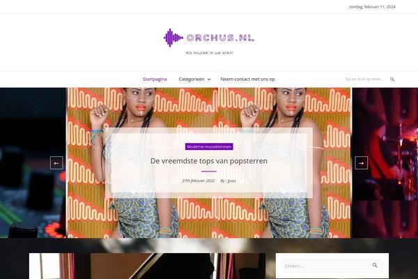 Blogera theme site design template sample