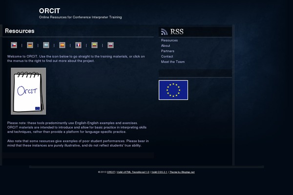 Dirty Blue theme site design template sample