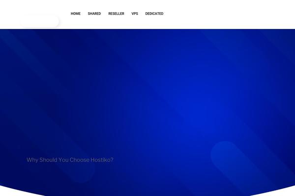 Site using Hostiko-domain-checker plugin