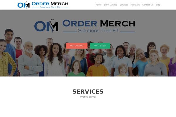 Zerif Lite theme site design template sample