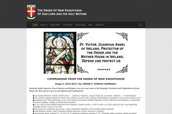 orderofnewknighthood.com site used Harmonywp