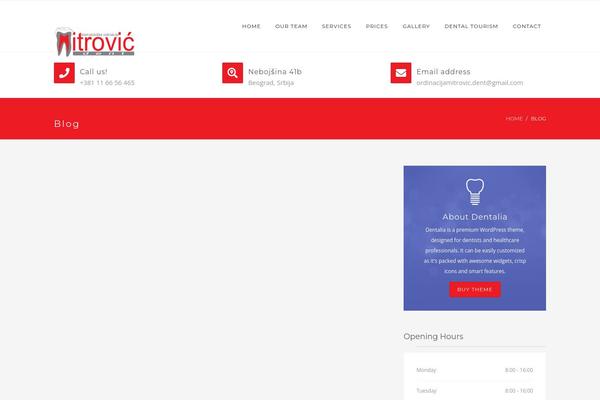 Site using Dentalia-plugin plugin