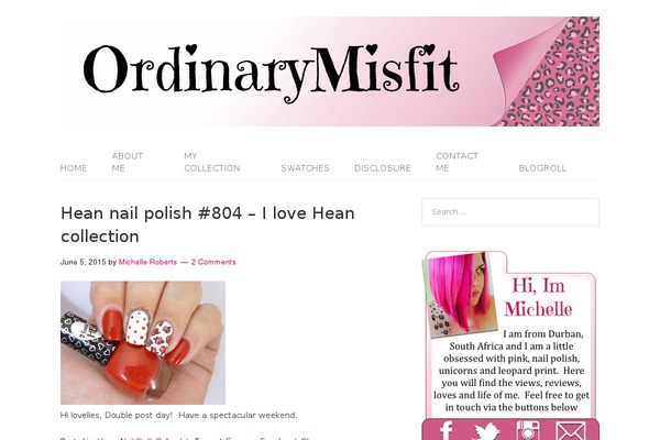 Site using CommentLuv plugin