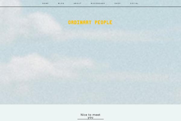 Site using Shopbop Widget plugin