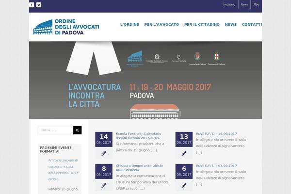 Site using The Events Calendar plugin