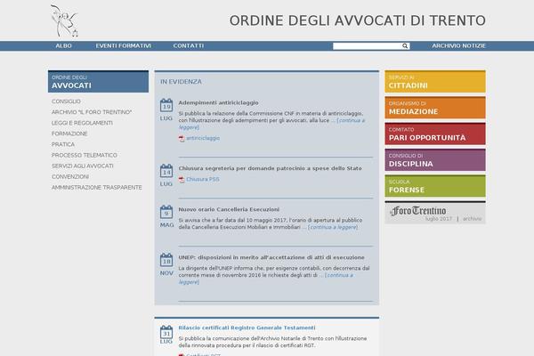 Site using AGP Font Awesome Collection plugin