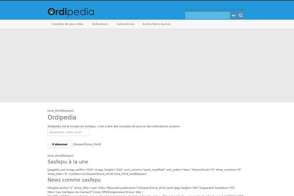 Site using Timeline Ultimate plugin