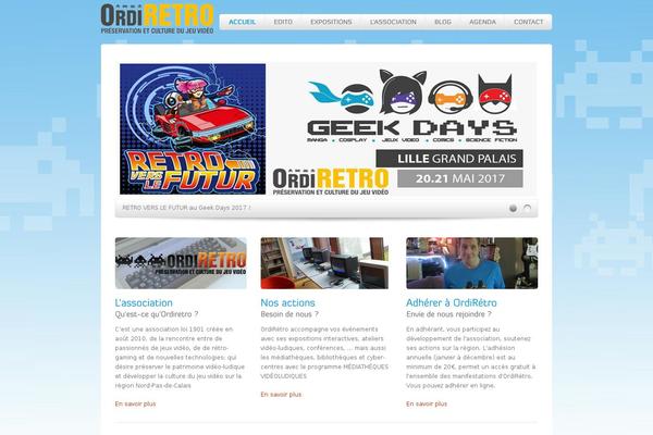 Breeze theme site design template sample