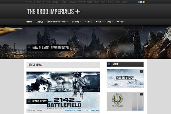 LeetPress theme site design template sample