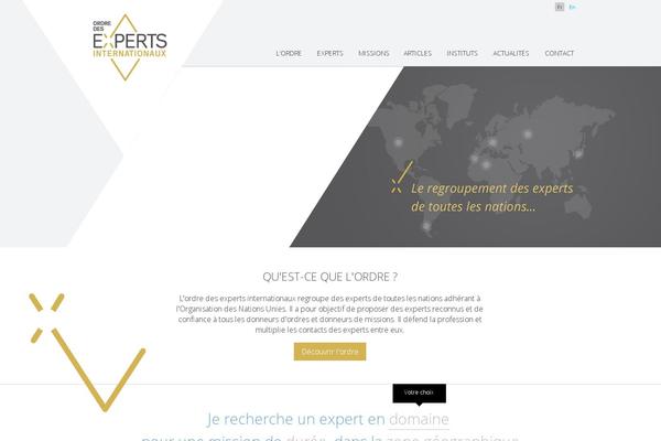 BLO theme site design template sample