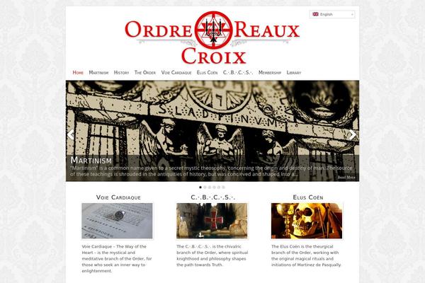 Chameleon theme site design template sample