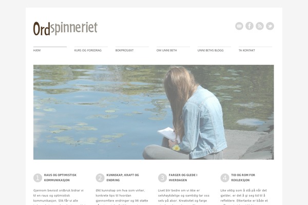 Site using Jamie Social Icons plugin