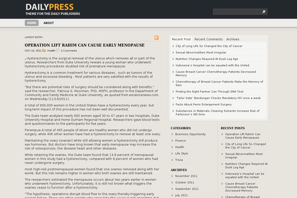 ordudaa.com site used Daily Press