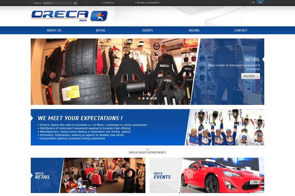 Framework theme site design template sample