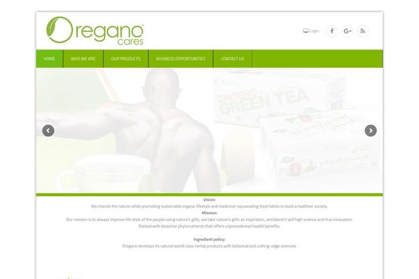 Corposs theme site design template sample
