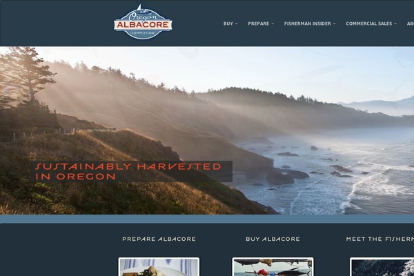 oregonalbacore.org site used Albacore