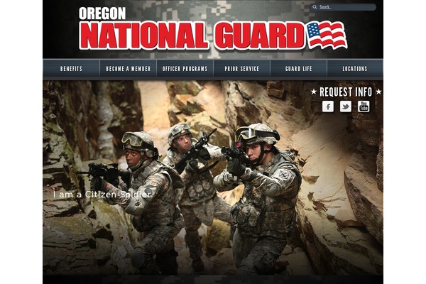 oregonarmyguard.com site used Ornationalguard