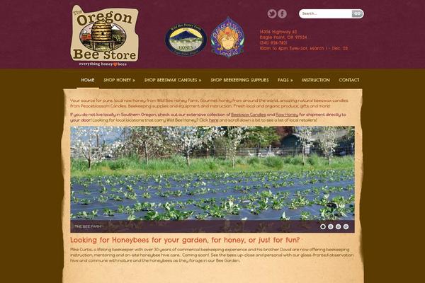 Cold theme site design template sample