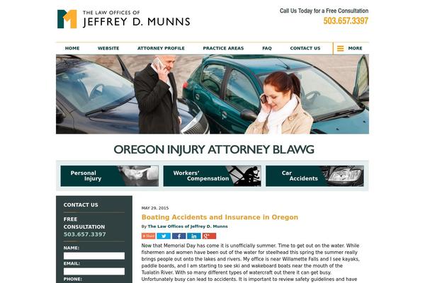 oregoninjuryattorneyblawg.com site used Willow