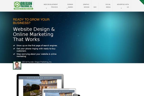 Ultra theme site design template sample