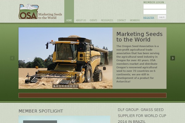 oregonseed.org site used Oregonseed