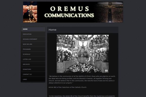 Parament theme site design template sample