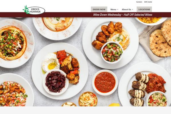 Divi Child theme site design template sample