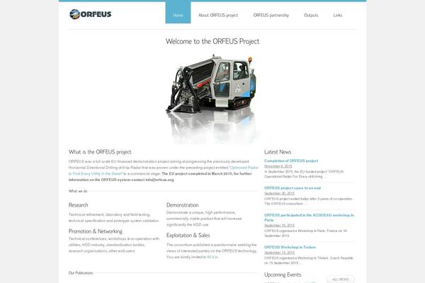 Efolio theme site design template sample