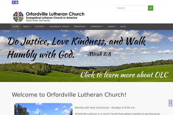Nirvana theme site design template sample