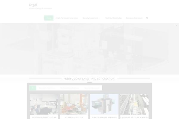 Creativo theme site design template sample