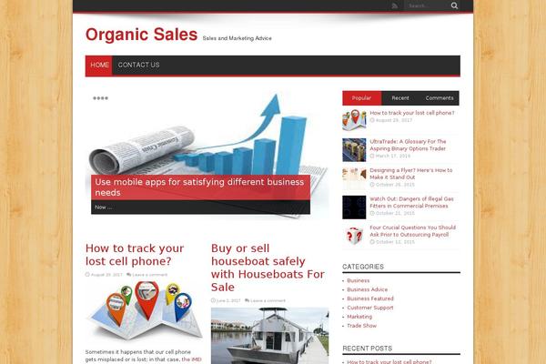 Jarida 2.0.0 theme site design template sample