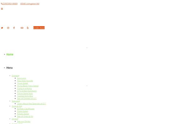 Site using BNS Add Widget plugin