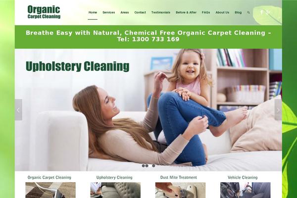 Site using WP Contact Slider plugin