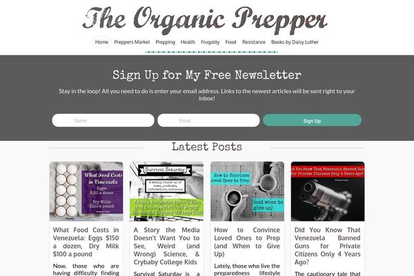 Luxe theme site design template sample