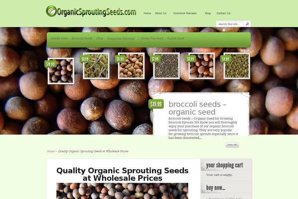 eStore theme site design template sample