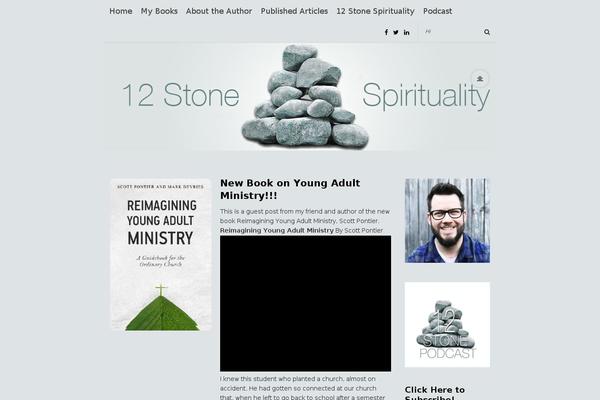 Writing theme site design template sample